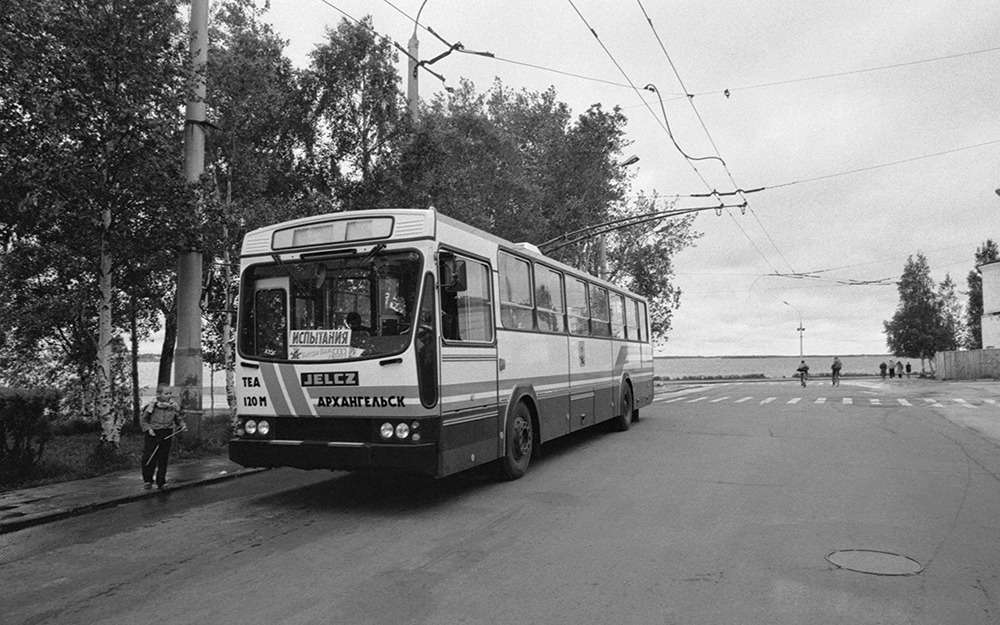 «Северный тролль» — необычный троллейбус из Архангельска
