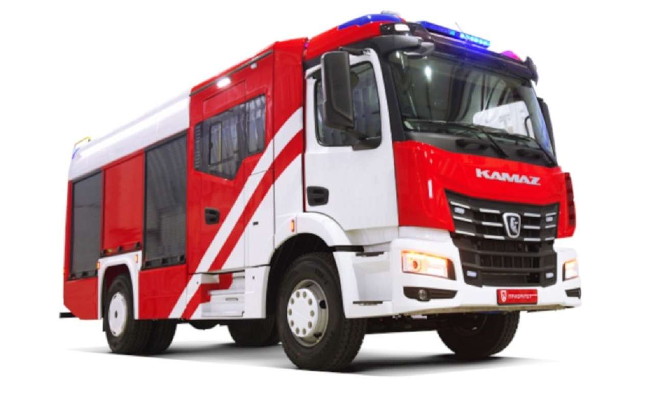 Пожарный КАМАЗ нового поколения: первая информация