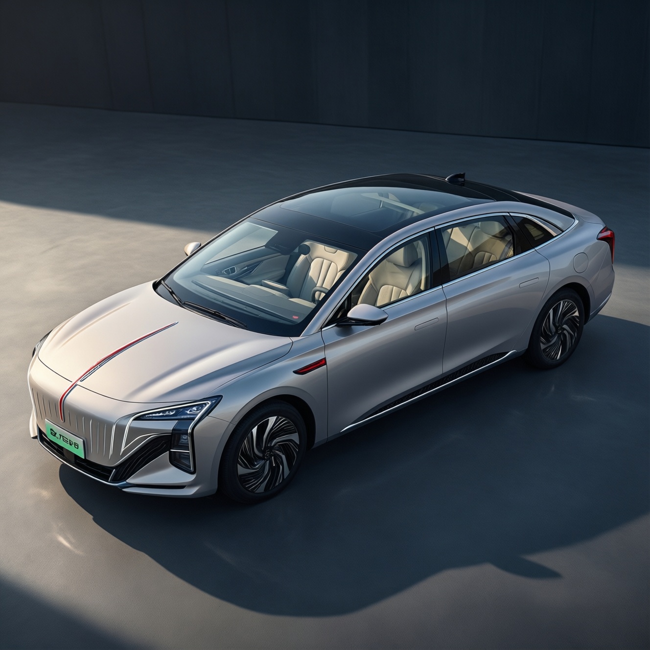 Hongqi E-qm5 в Китае оценили на уровне lada aura в России