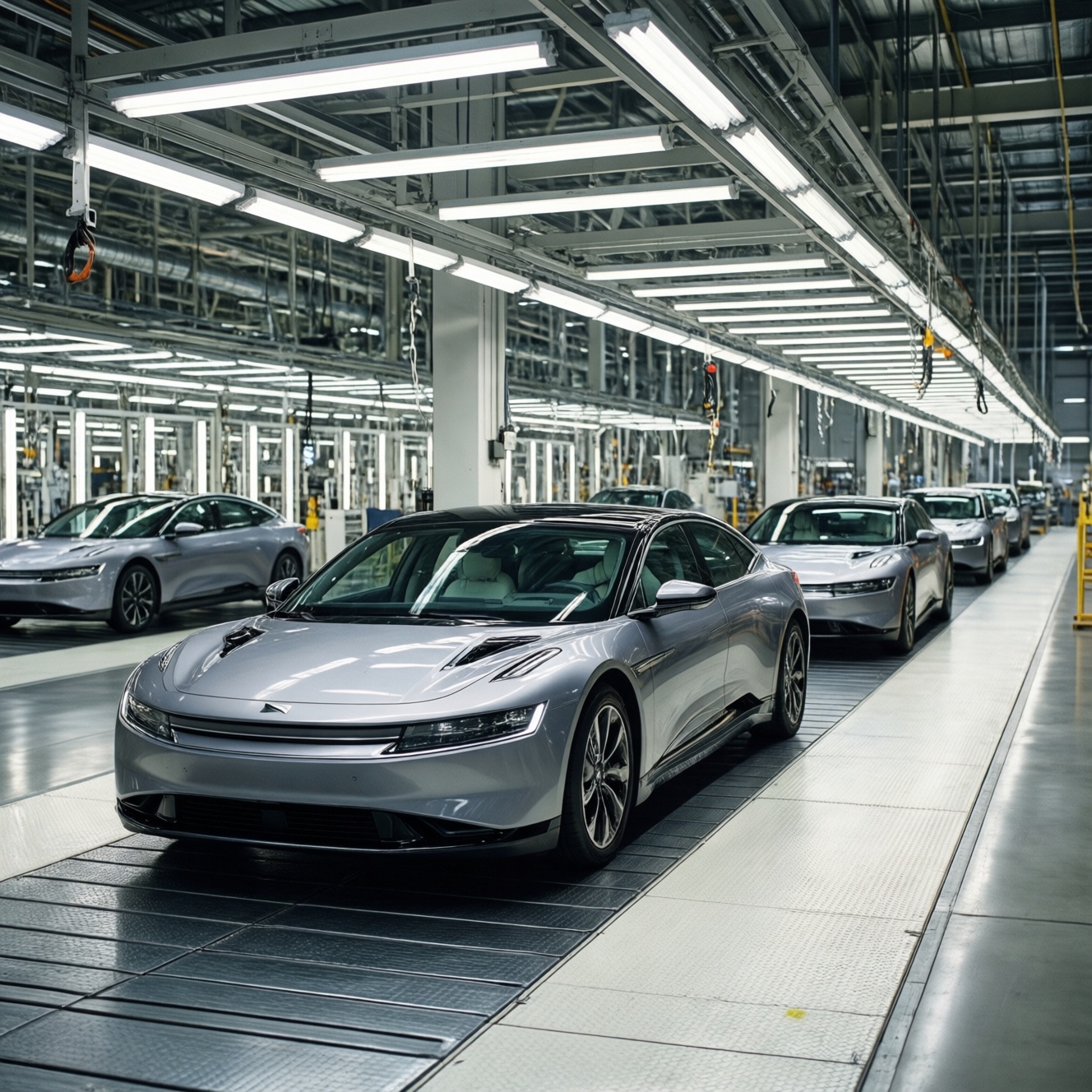 Lucid motors сократила производство электромобилей в США до минимума